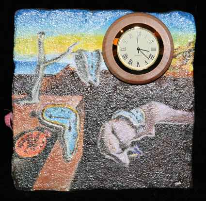 Betty Dannenberg,  Ode to Dali: The Persistence of Memory